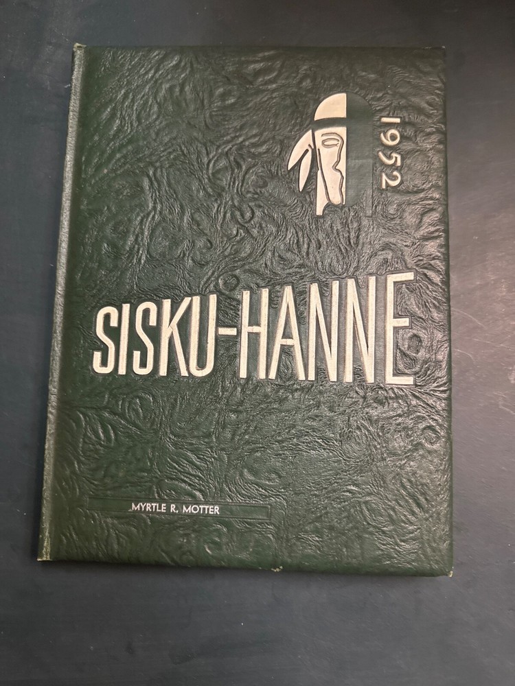 1952 Susquehanna Township High School Yearbook Harrisburg Motter  Pa Sisku-Hanne