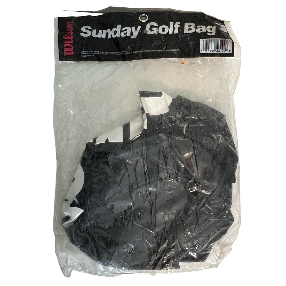 Wilson Sunday golf bag new in package