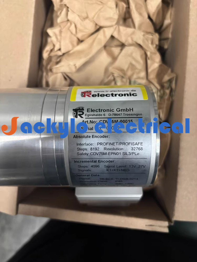 Brand new TR-Electronic CDV75m-00015 Encoder CDV75m-00015 DHL or FedEx