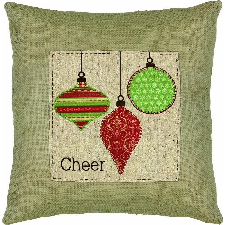 Christmas Cheer Fabric Applique Kit 8x8