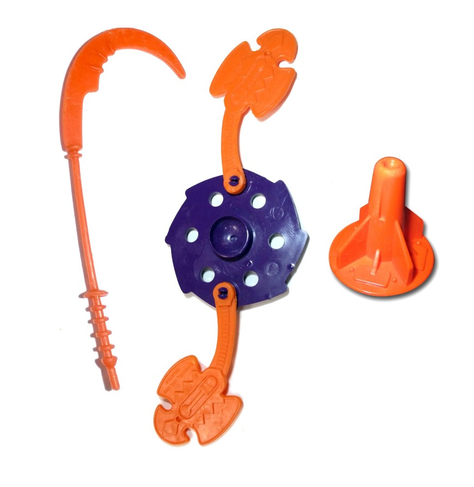 Presale MOTU Vintage Twistoid Scythe Spinner Pedestal Reproduction-image