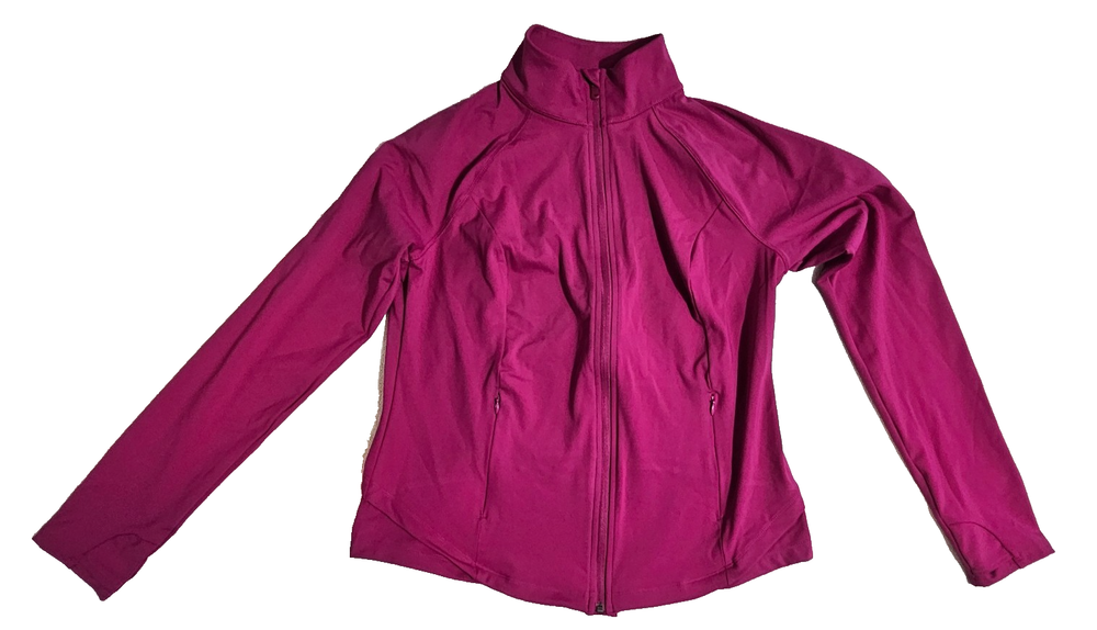 Jacket Bery Ultrastretch Performance Comfort Wicking Women's L By Tek Gear