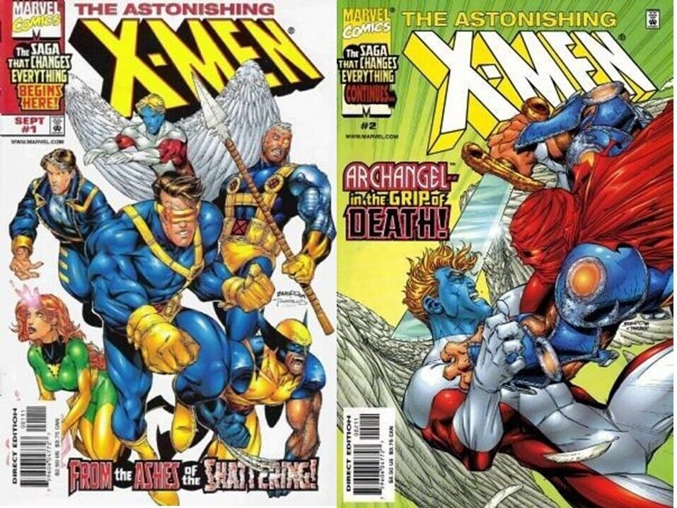 Astonishing X-Men #1 #2 (Marvel Comics September 1999)