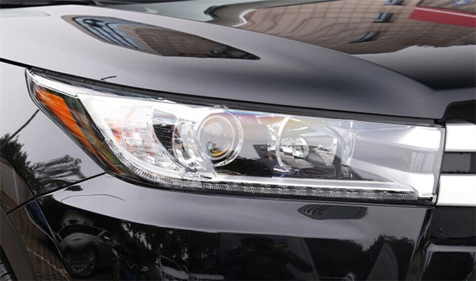Front Right Side Headlight Lens Headlamp Shell Cover For Toyota Highlander 18-19