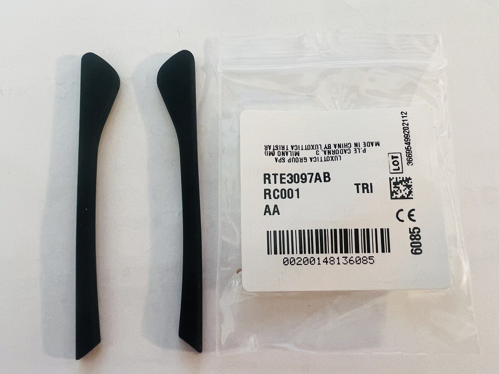 NEW OAKLEY AIRDROP OR TAILDROP AUTHENTIC BLACK EAR SOCKS OX8046 OX8121 OX8104