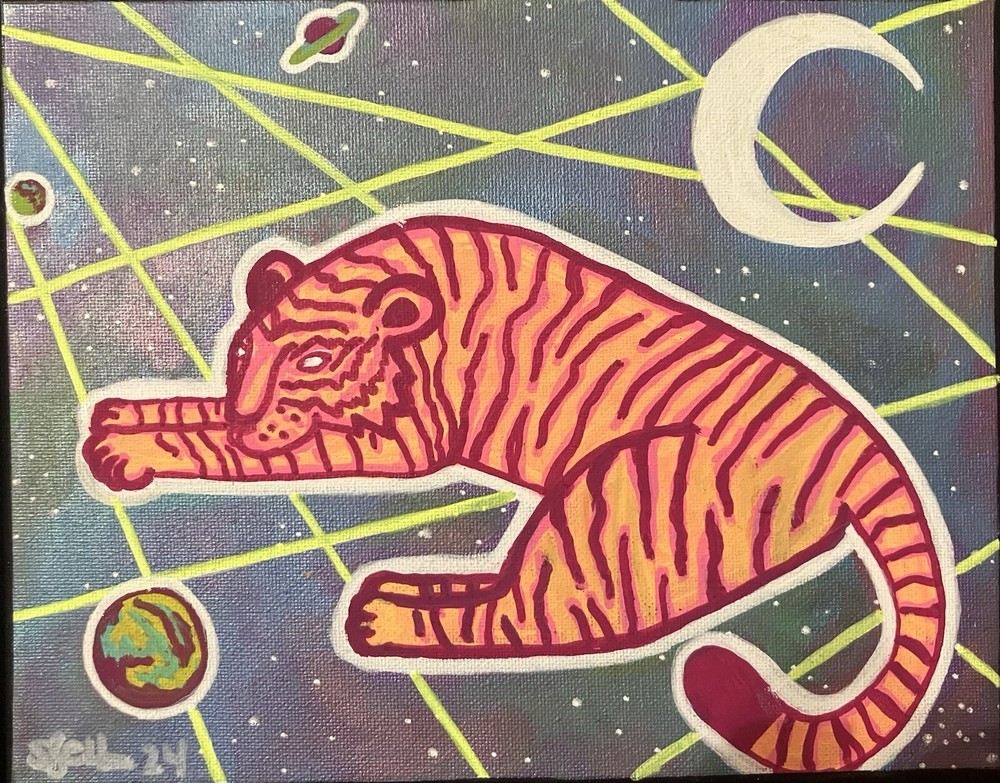 Painting 8 X 10 Original Art By Sbell Acrylic On Stretched Canvas