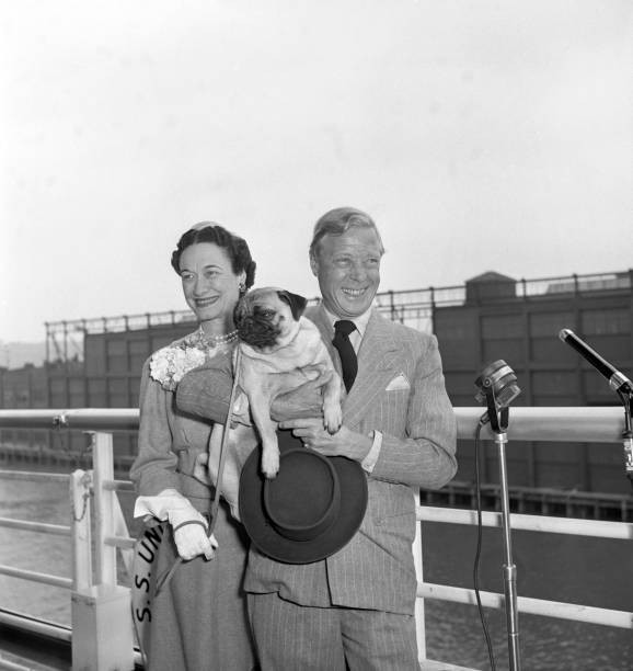 The Duke and Duchess of Windsor May 26 1953 Historic Old Photo 1