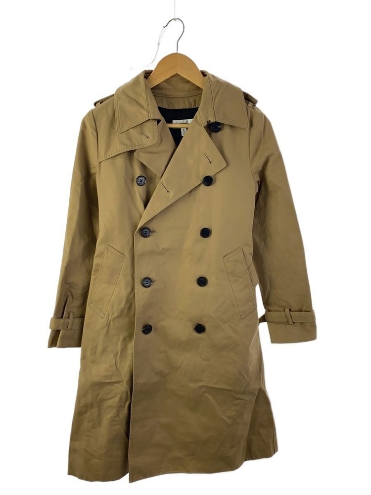Hyke Trench Coat/2/Cotton/Beg/152-17005 5578
