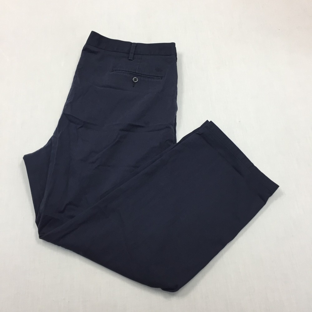 Dockers Chino Trousers Cotton Pants Straight Fit Mens Size 42W 30L Blue