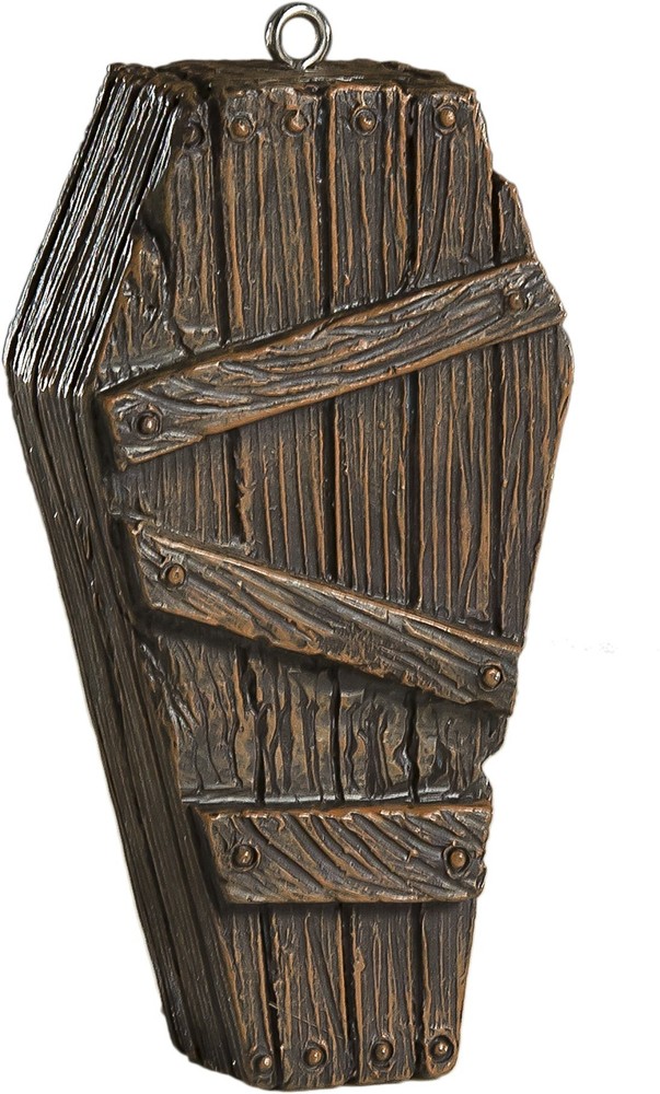 Spooky Old Coffin Halloween Prop for Parties and Decorations