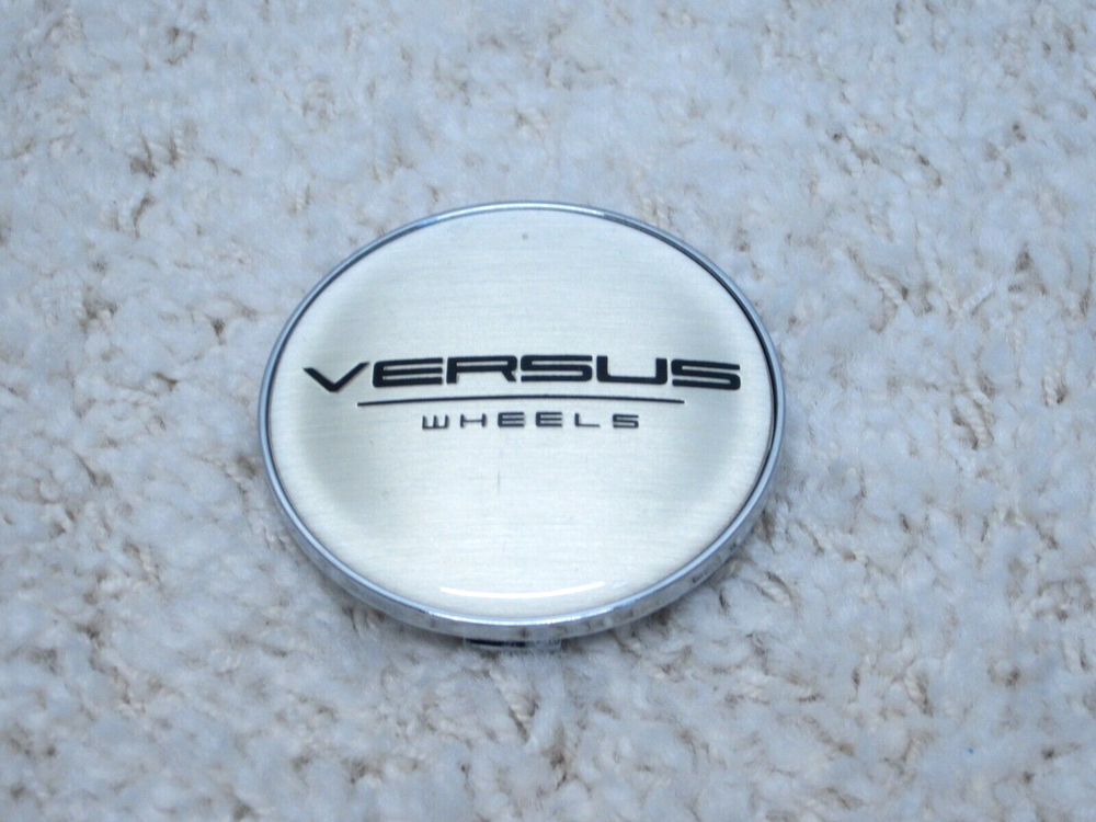 VERSUS ADR42 CUSTOM ALLOY WHEEL SNAP ON CHROME CENTER CAP #2E-10