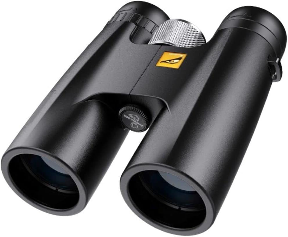 High-Powered 10x42 Binoculars for Birding & Hunting with Carrying Case