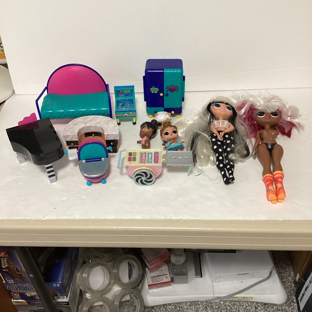 MGA, LOL Dolls And Assorted Furniture