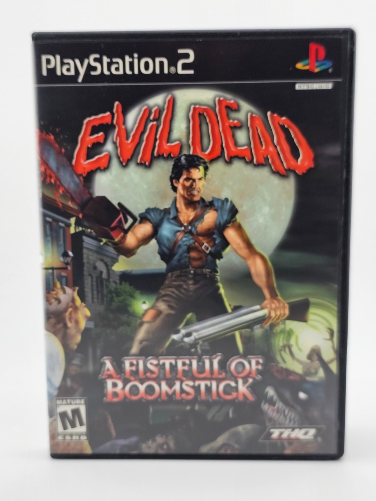 Sony Playstation 2 PS2 Evil Dead A Fistful Of Boomstick CIB Cleaned & Tested