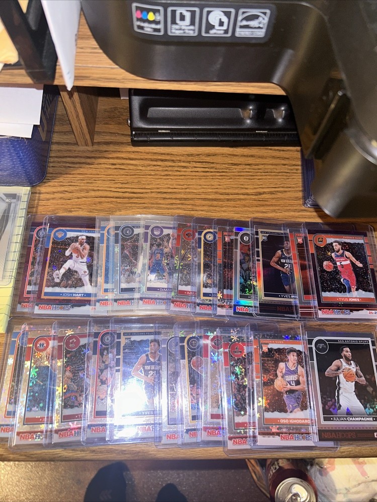 2024-2025 NBA Hoops Winter Optichrome Lot Includes Rookies & Stars