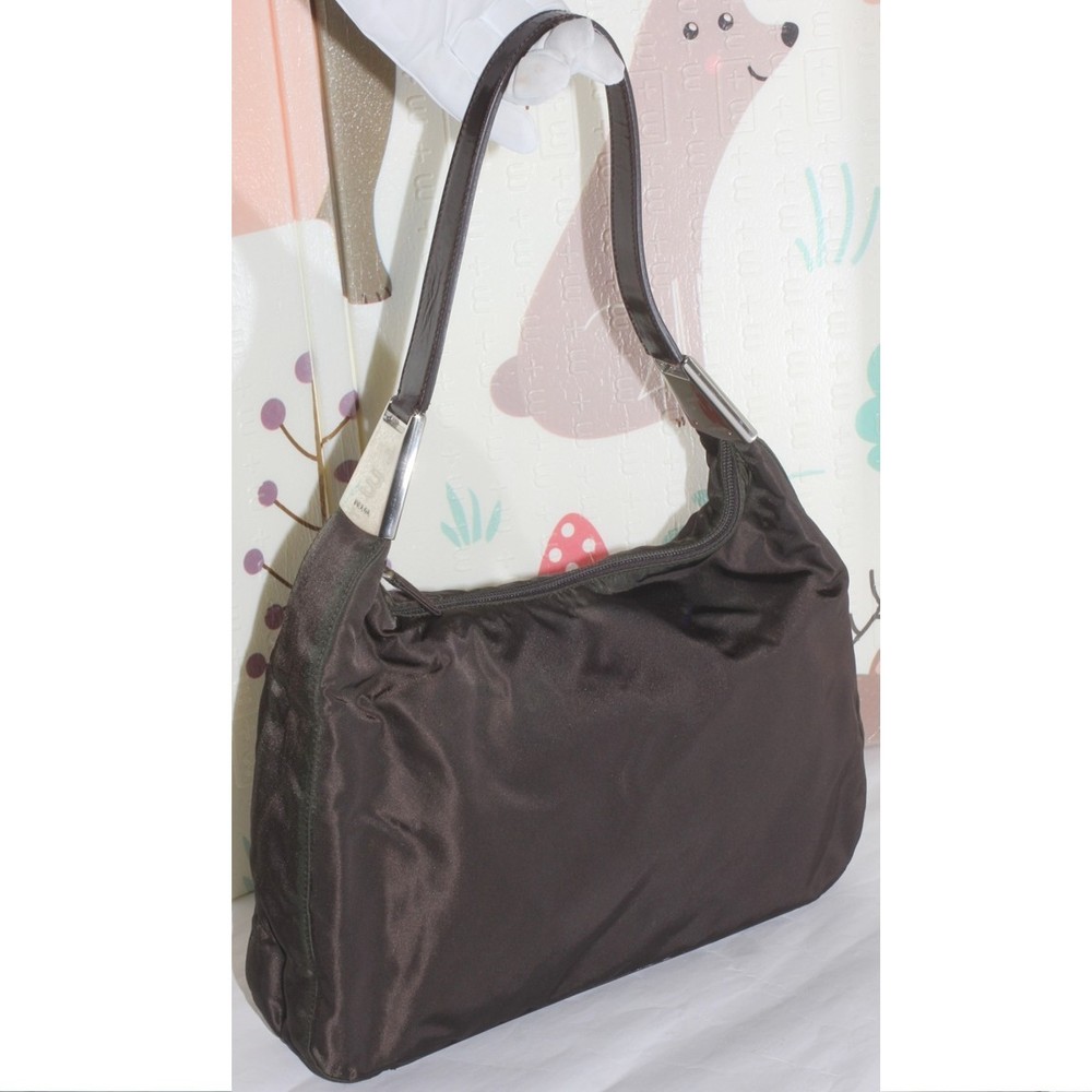 Vintage Prada Women's Stylish Semi Shoulder Bag Authentic Pre-Owned