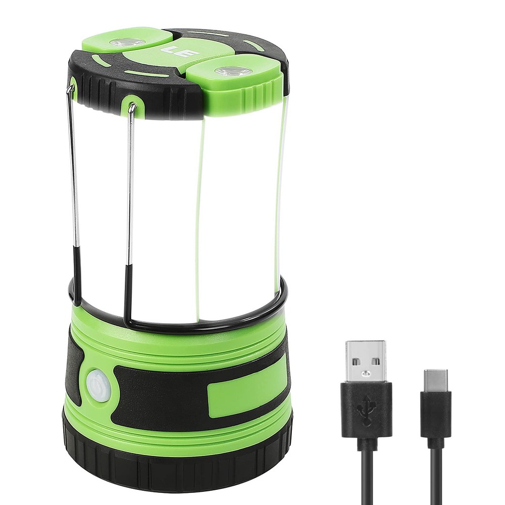 Lepro LED Camping Lantern Rechargeable Battery Powered 1000lm Camping Light Deta