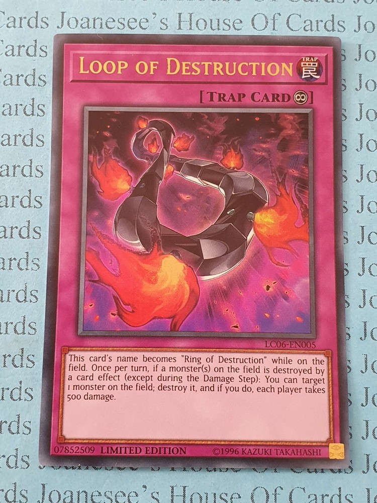 Loop of Destruction LC06-EN005 Ultra Rare Limited Edition Yu-Gi-Oh Card
