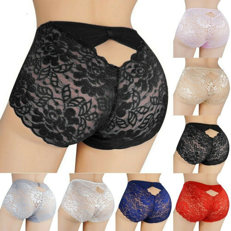Mens Lace Sexy Thong G-String Briefs Sissy Panties Underwear Lingerie Knickers