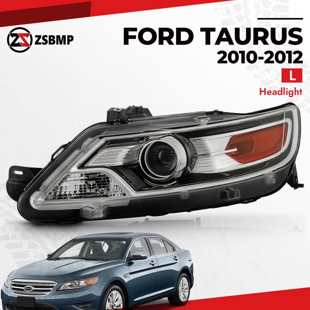 2010-2012 Ford Taurus SE SEL Limited Driver Side Halogen Headlight Projector