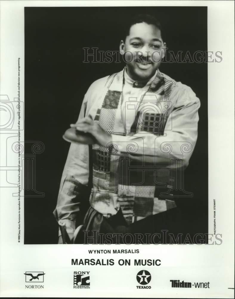 1989 Press Photo Wynton Marsalis, Musician, 