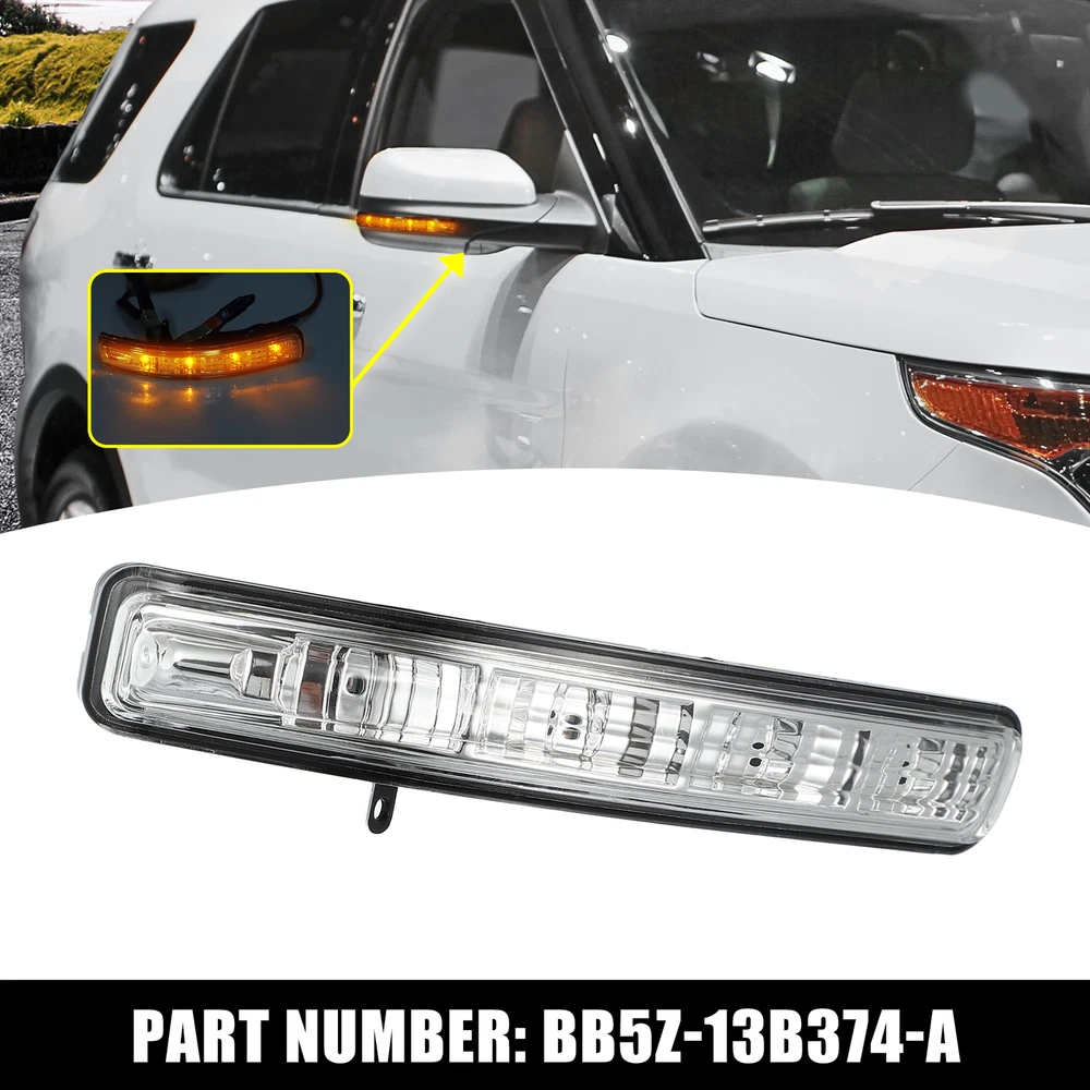 Front Right Side Mirror Turn Signal Light LED Lamp Fits Ford Explorer 2011-2019
