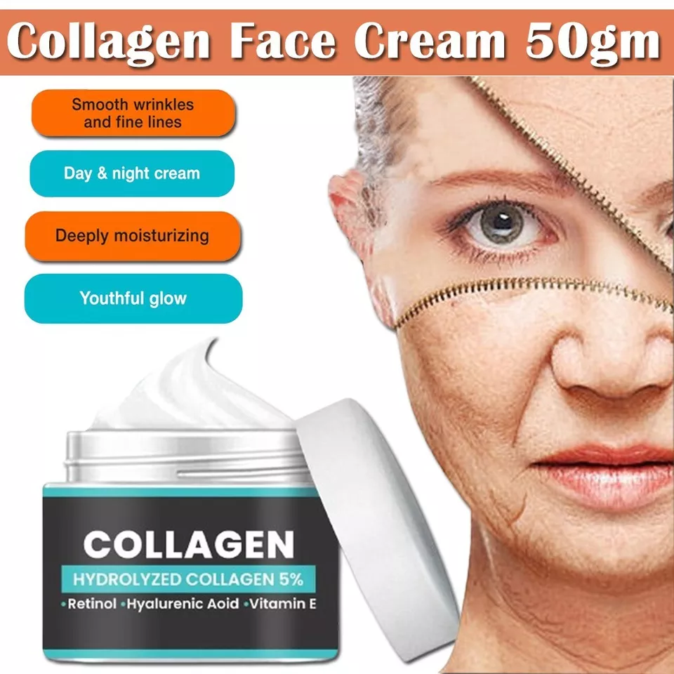 Anti Aging Cream Face Cream Anti Wrinkle Day Night Face 100% Collagen Cream