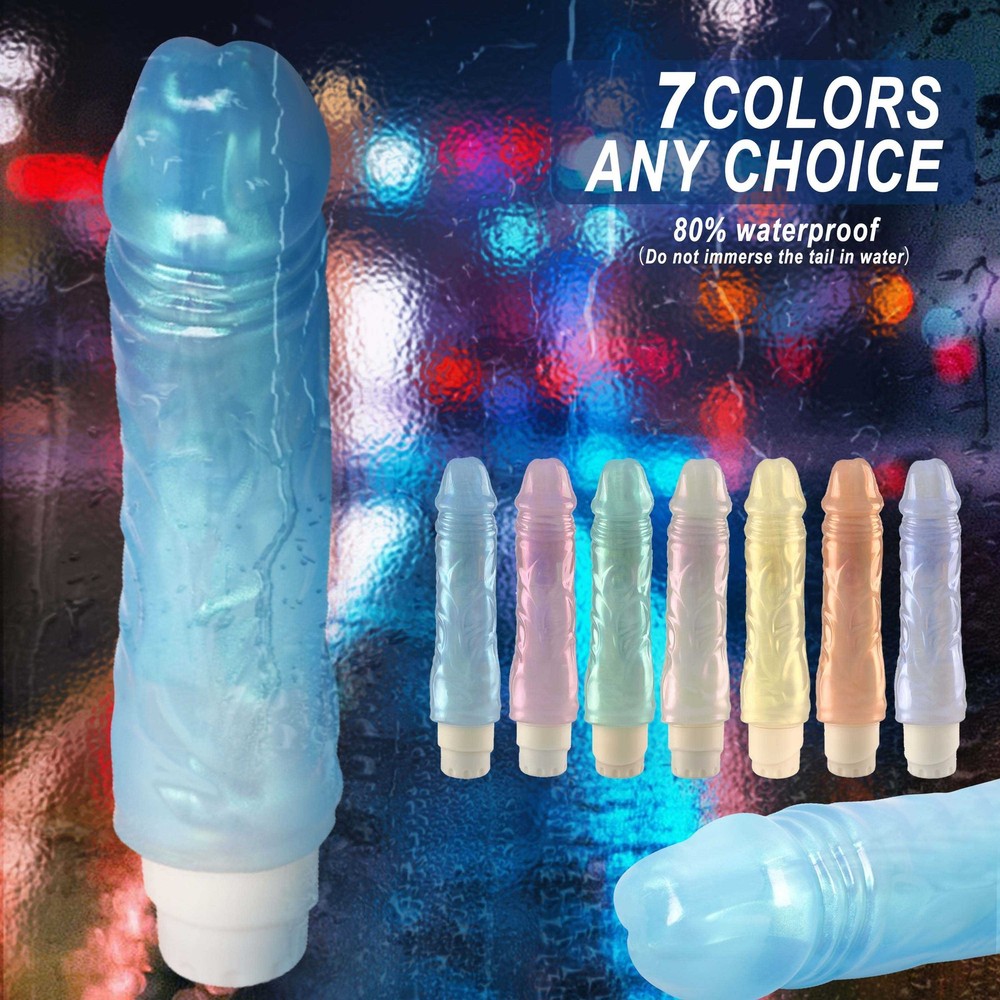 Multiple Colors Realistic Vibrator Dildo Clit G-Spot Massager Women Masturbation