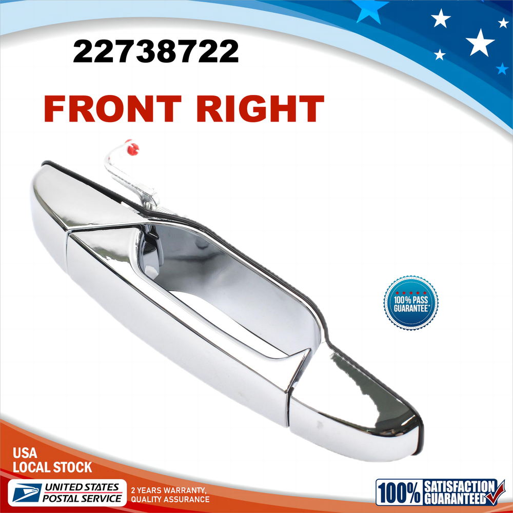 07-14 Cadillac Chevy GMC Front Right Passenger Side Exterior Door Handle USA