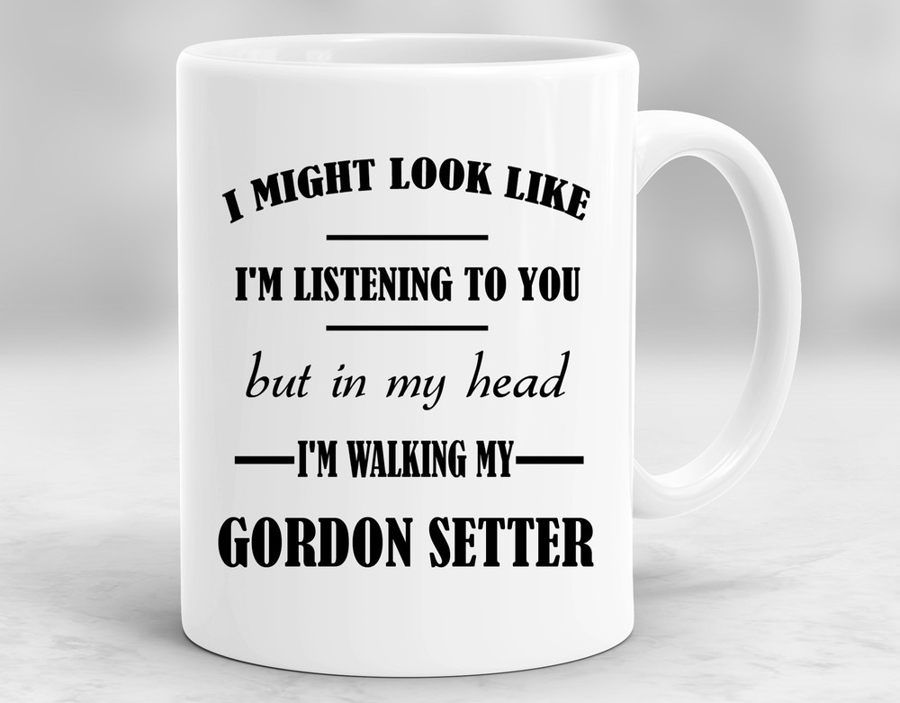 Gordon Setter Dad Mug Gift for Gordon Setter Owners and Lovers