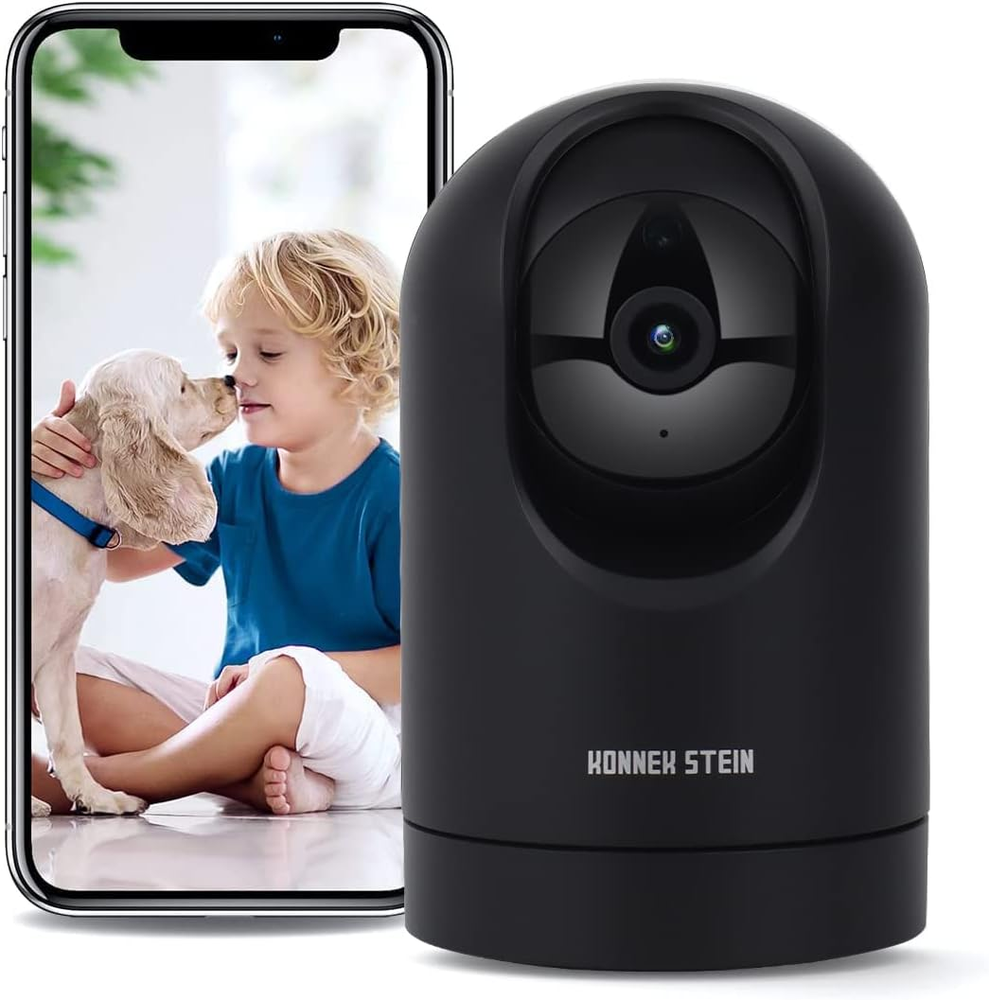 1080P Security Camera (2.4G Only), Baby Monitor 360-Degree for Home Security, Sm