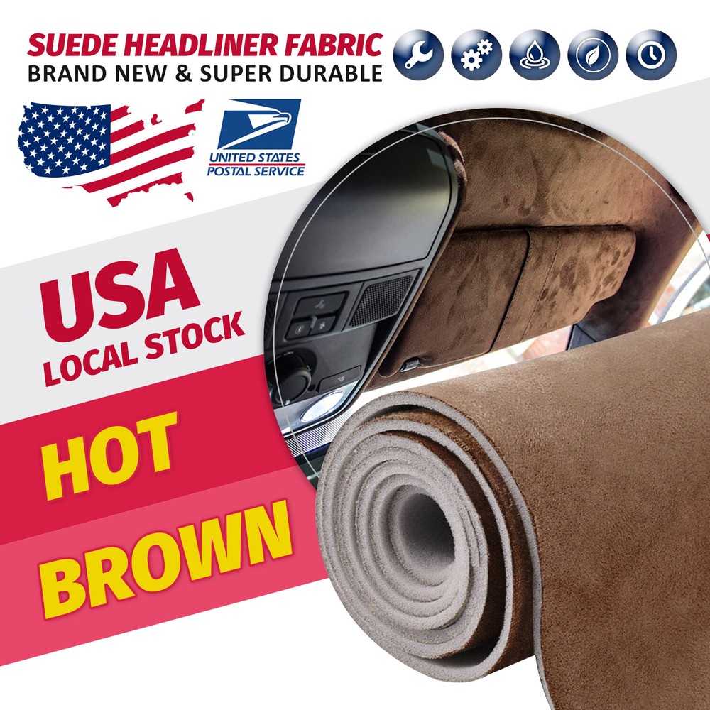 New Foam Backed Automotive Headliner Fabric Sunroof Upholstery Craft 79