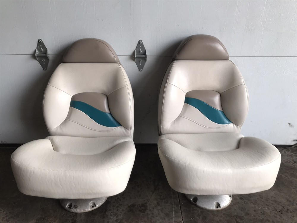 94 Four Winns 278 Vista Boat captains chairs seats & mount base pedestals