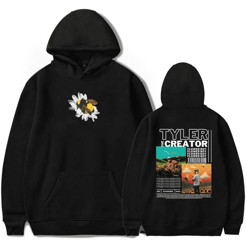 2 sided hoodie, Tyler The Creator Flower Boy Album Cover hoodie, gift for fans