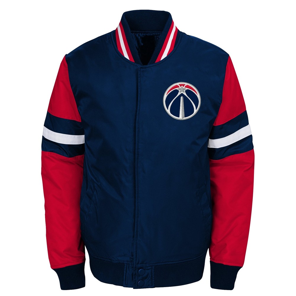 Outerstuff NBA Washington Wizards Boys Youth (8-20) Legendary Varsity Jacket