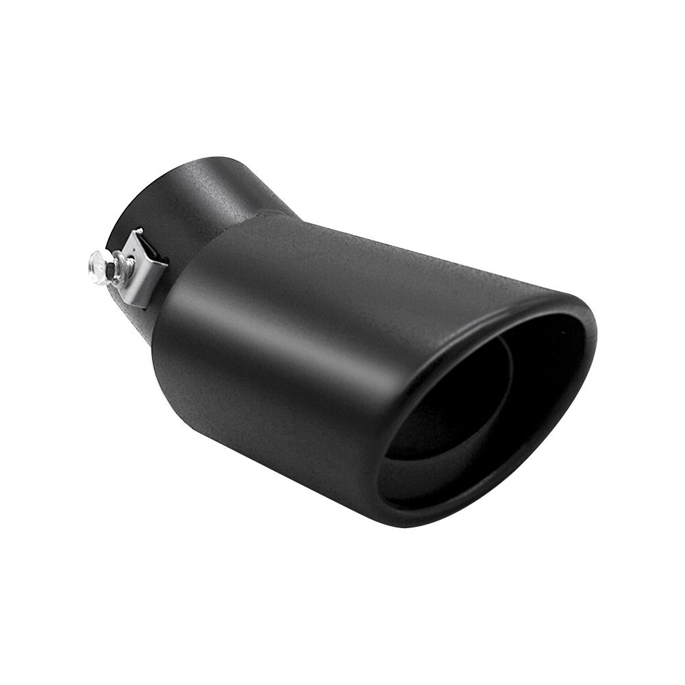 Car Stainless Steel Exhaust Tip Pipe Rear Tail Throat Muffler Round Accessories