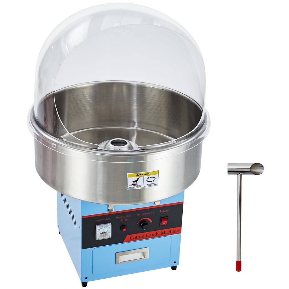Electric Cotton Candy Machine, 980W Commercial Floss Maker, Cotton Candy Make...
