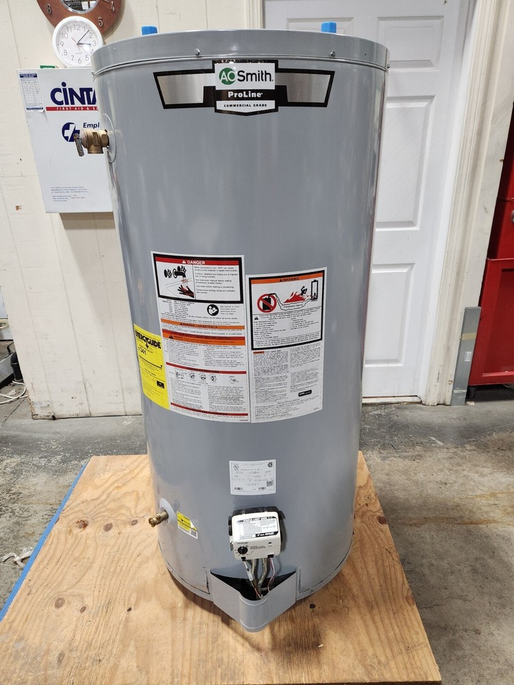 AO Smith ProLine PCG-75 400 Nat Gas Water Heater 75 Gallon Tall 100279911