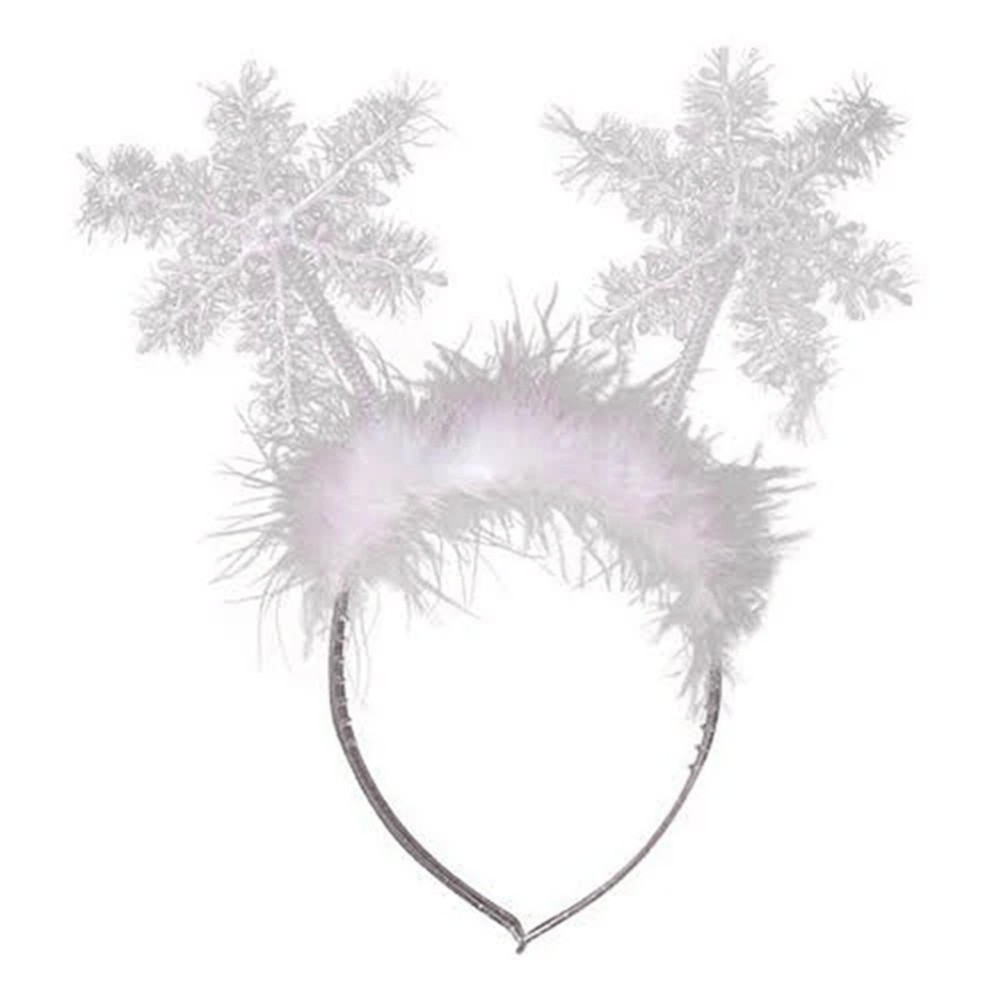Snowflake Headband for Women – Festive Winter Hair Accessory