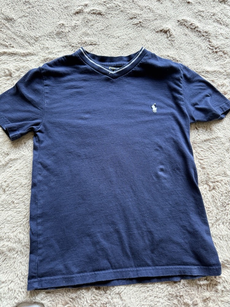 Kids Size Small Polo Ralph Lauren T Shirt - Navy