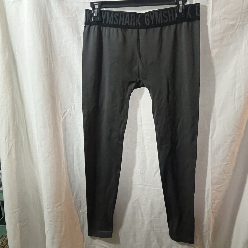 Gymshark Womens Medium Dark Gray Seamless Workout Leggings