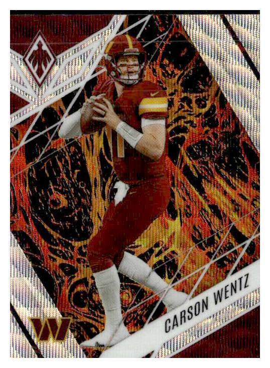 2022 Panini Phoenix #89 Carson Wentz Lava #/175