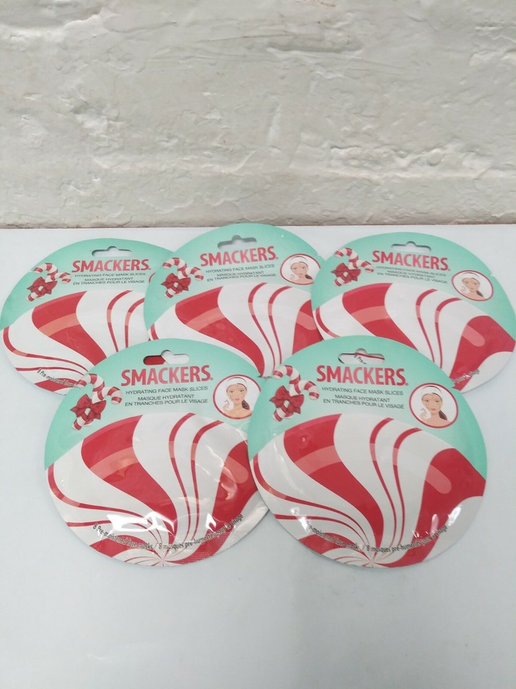 Hydrating SMACKERS Face Mask Slices 5-Pack with Free Shipping