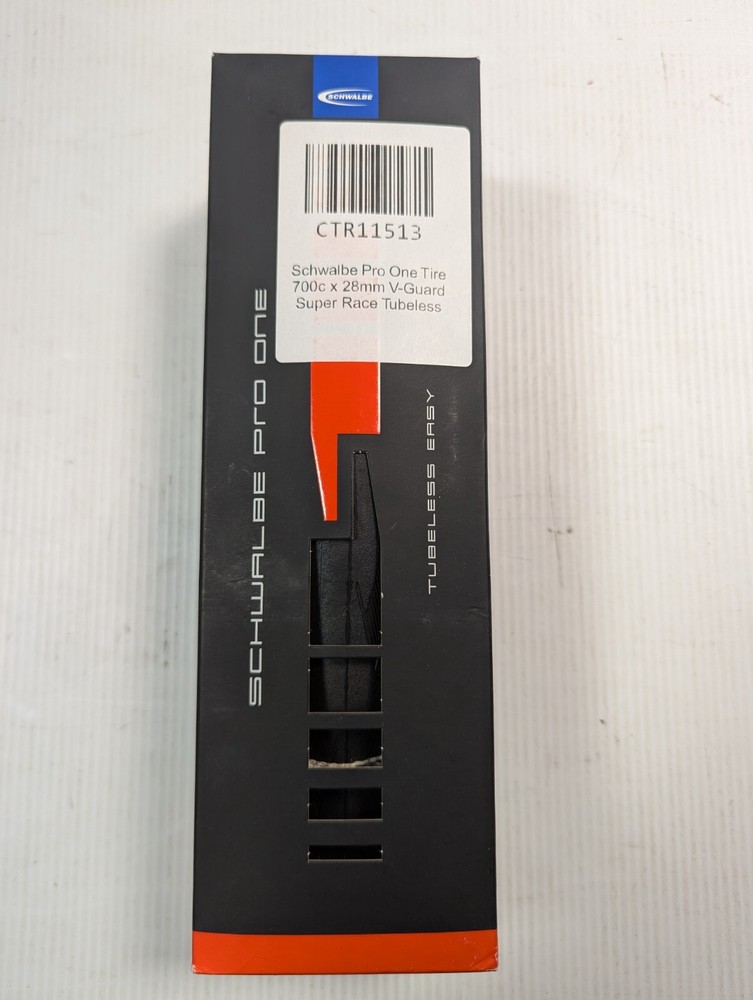 Schwalbe Pro One Tubeless 700x28 Road Tire V-Guard Super Race CTR11513 Bronze