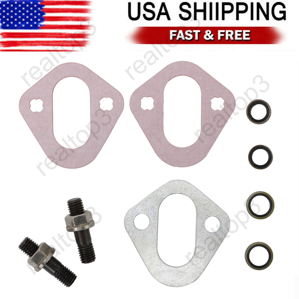 Fuel Lift Pump Stud Kit With Spacer And Gaskets For Dodge Cummins 5.9L 12v 94-98