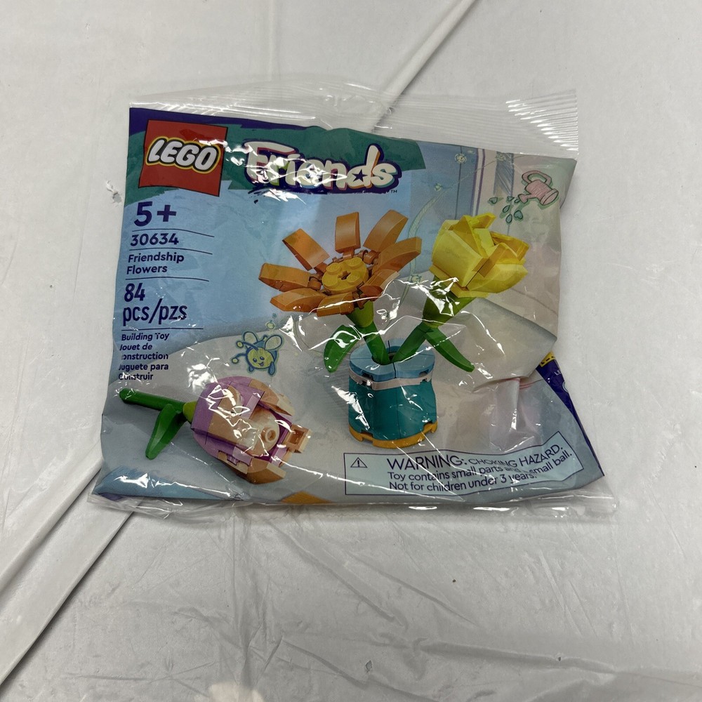 LEGO Friends 30634 Friendship Flowers 84-Piece Polybag with Legoland Coupon B7-image
