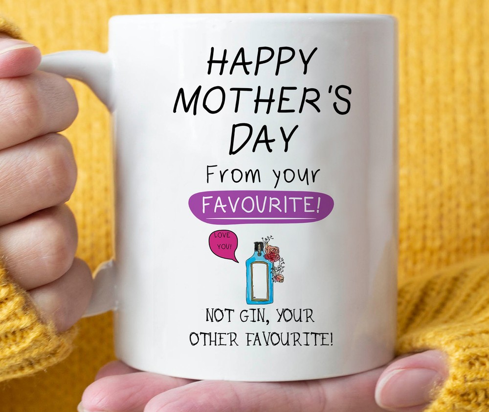 Custom Happy Mother's Day Ceramic Coffee Mug From Favorite Cup  