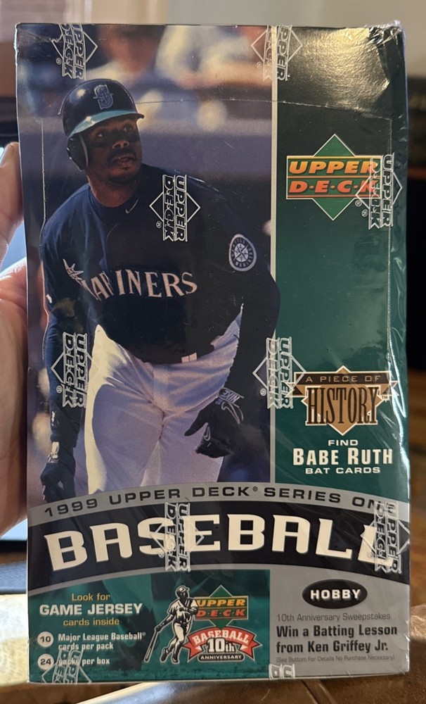 1999 Upper Deck Baseball Series 1 Hobby Box Sealed 24 Packs MLB Blaster