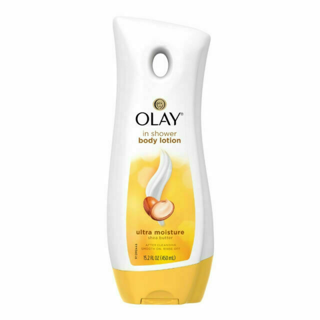 Olay Ultra Moisture Shea Butter 15.2 fl oz In Shower Body Lotion (Pack of 4)