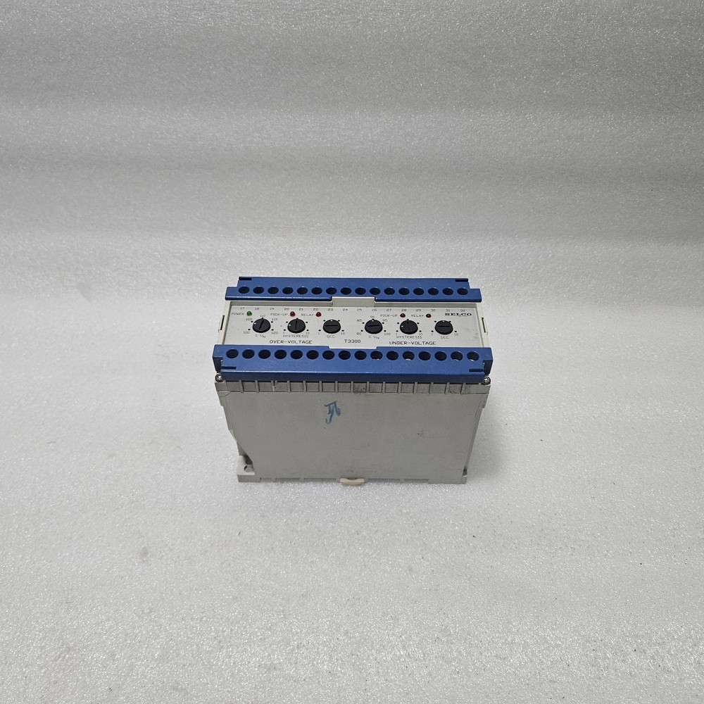 SELCO T3300-02 3-PHASE VOLTAGE RELAY 100/110V AC | OVER & UNDER VOLTAGE PROTEC